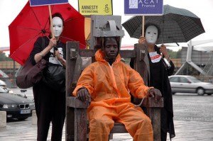 Electric Chair Protest