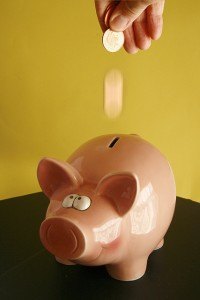 Piggy bank savings