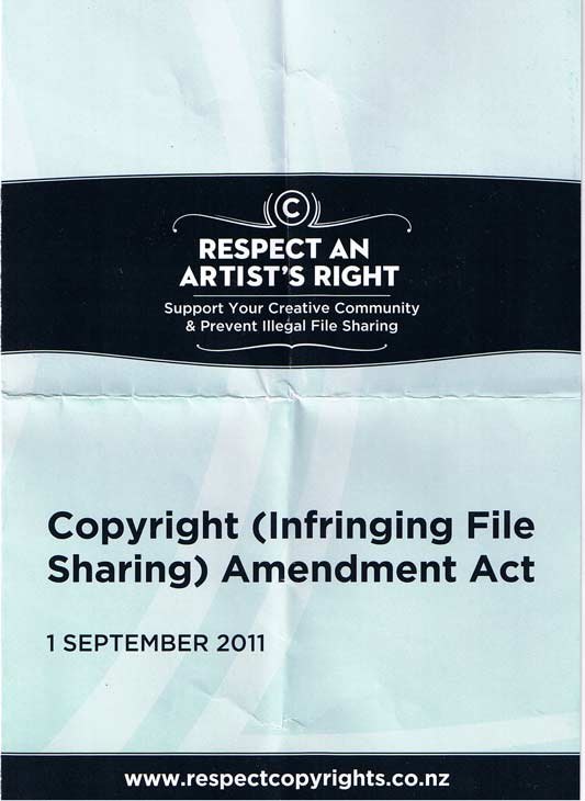 Respect Copyrights leaflet 1