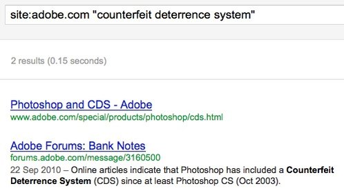 Adobe search CDS